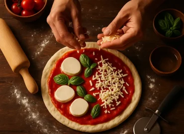 تصویر شاخص پخت پیتزا