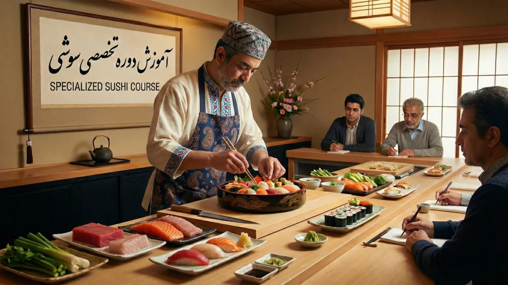 دوره تخصصی سوشی