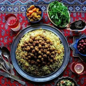 کلم پلو شیرازی 5